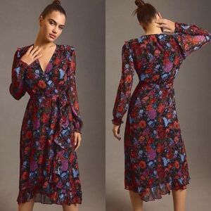 PAIGE Paulette Midi Dress